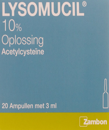 Lysomucil 10% Amp 20 X 300mg/3ml 8