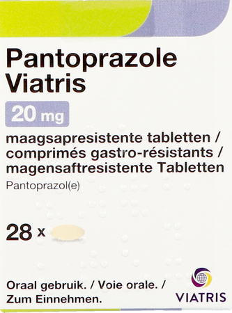 Pantoprazole Viatris 20mg Comp Gastro Resist 28 2