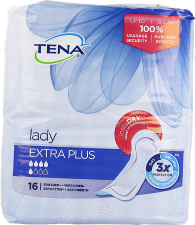 Tena Discreet Extra Plus 16 3