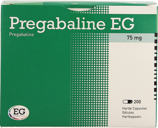 Pregabaline EG  75Mg Harde Caps Blist. 200 X  75Mg 1
