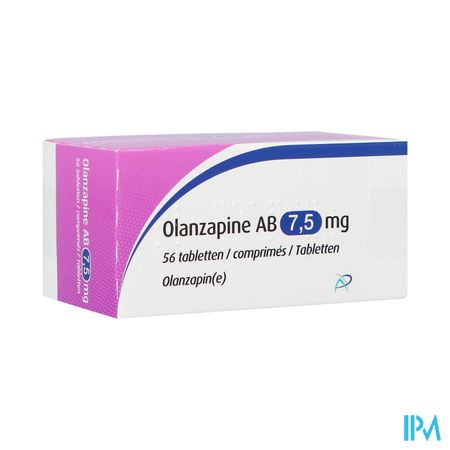 Olanzapine Ab 7,5mg Comp 56