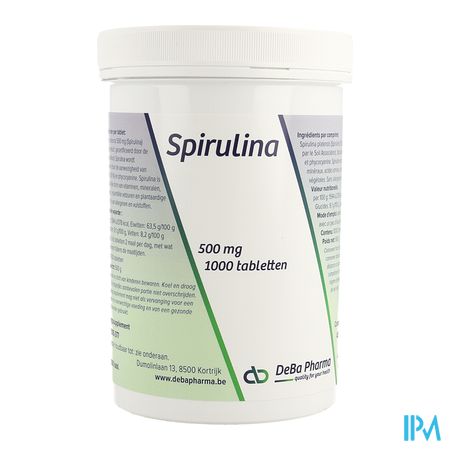 Spirulina Comp 1000x500mg Deba 4