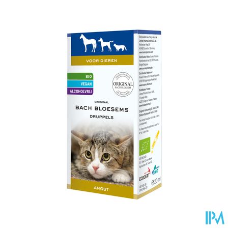 Bachbloesem Dieren Angst Druppels 20ml