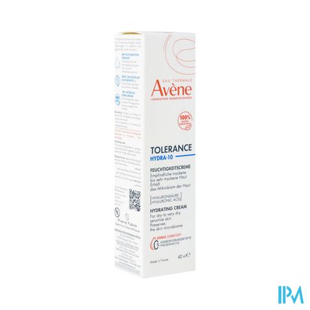 Avene TolÉrance Hydra 10 Hydraterende Creme 40ml