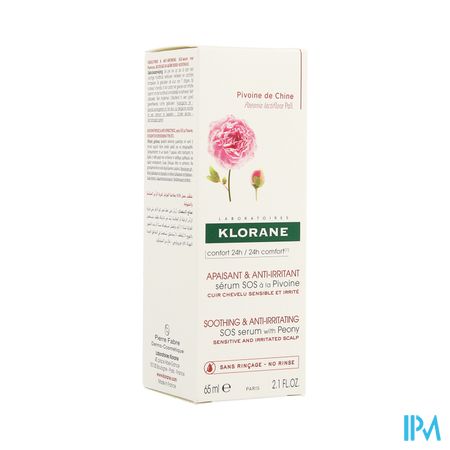 Klorane Capil. Spray Sos Irrit.pivoine 65ml