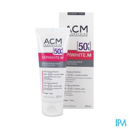 Depiwhite M Ecran Zon Creme Pompfl 50ml 4