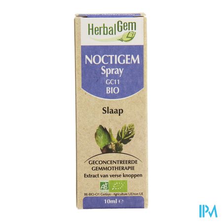 Herbalgem Noctigem Slaap Spray Bio 10ml 5