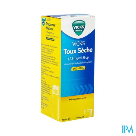 Vicks Toux Seche Sirop 180ml