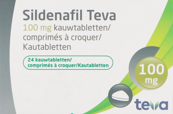 Sildenafil Teva 100mg Kauwtabletten 24x 100mg 2