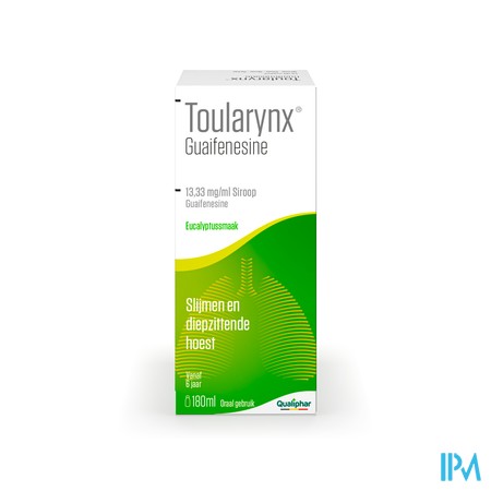 Toularynx Guaifenesine 180 ml siroop