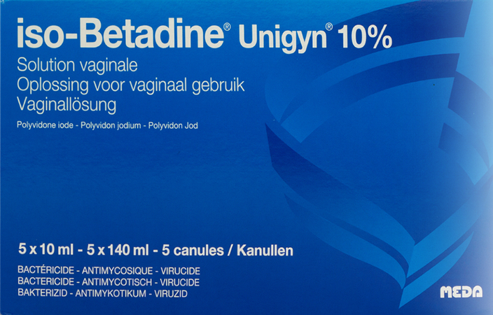 Iso Betadine Unigyn 5monodos+5canul 2