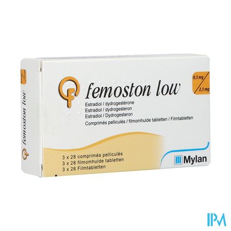 Femoston 0,5mg/2,5mg Impexeco Filmom Comp 3x28 Pip