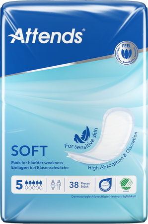Attends Soft 5 Inleg Anatom. 1x38 6