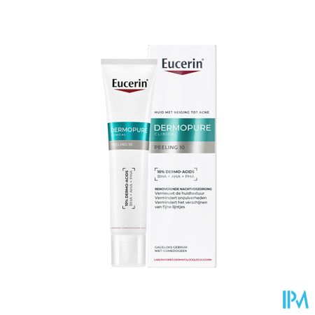 Eucerin Dermopure Clinic.peel.10 Nachtverzorg.40ml