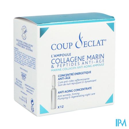 Coup D'eclat Concentre Energet. A/age Amp 12x1ml