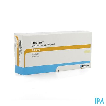ISOPTINE 120 MG MV 30 CAPS (FR)
