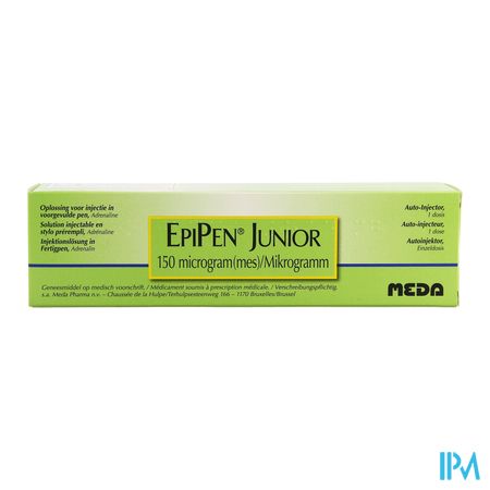 Epipen 0,15mg Patroon 0,3ml Opl Inj 0,5mg/ml 1