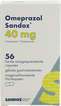 Omeprazol Sandoz Caps Enter 56 X 40mg 3