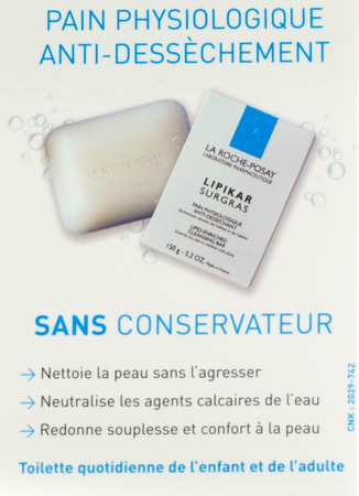 La Roche Posay Lipikar Wasstuk Overvet Duo 2x150g 2de -40% 2