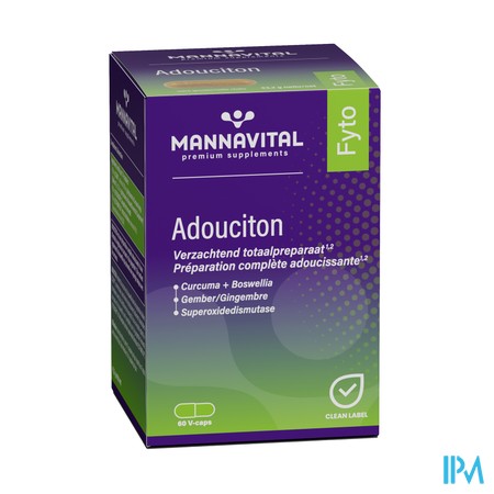 Mannavita Fyto Adouciton V-caps 60