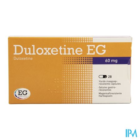 Duloxetine EG 60Mg Maagsapresist Caps 28 1