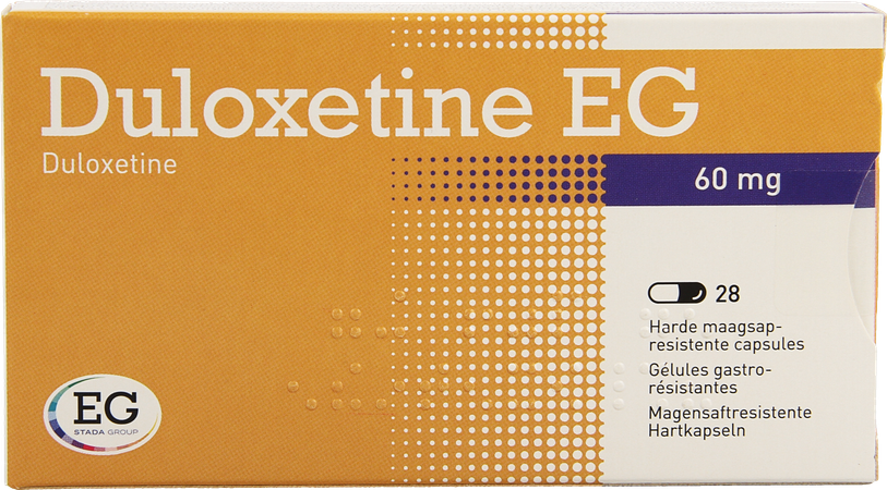 Duloxetine EG 60Mg Maagsapresist Caps 28 1