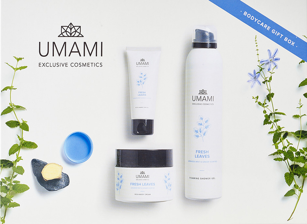 Umami Fresh Leaves Jap.munt&gember Set Body 500ml 1