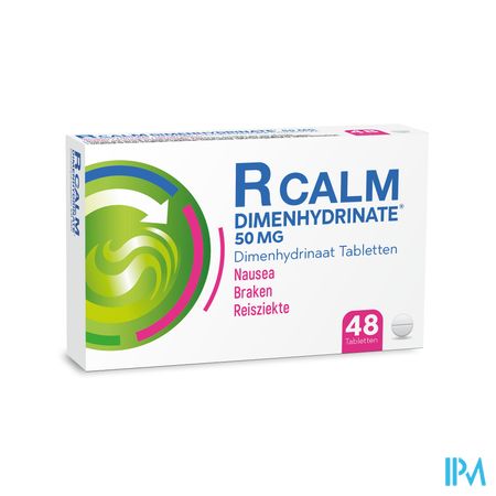 R Calm Dimenhydrinate 48 Tabl/comp