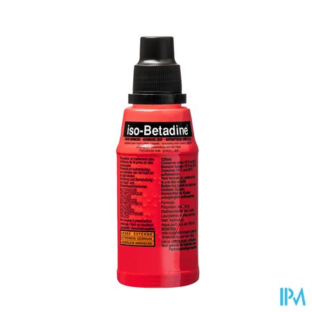 Iso Betadine Germicide Zeep 7,5% 125ml 3