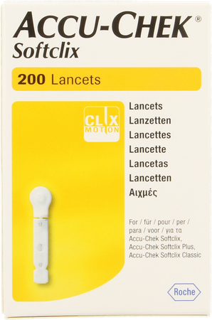 Accu Chek Softclix Lancet 200 3307484001 3