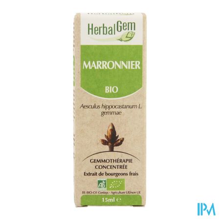 Herbalgem Paardekastanje Maceraat 15ml 4
