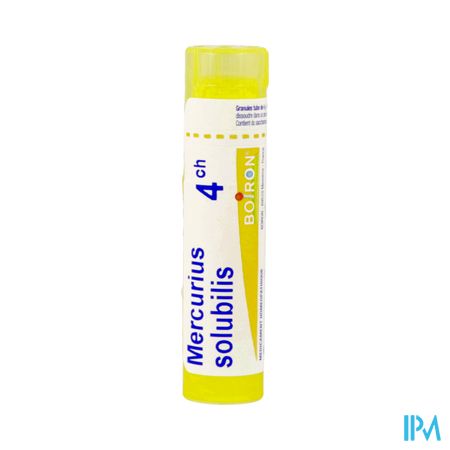 Mercurius Solubilis 4ch Gr 4g Boiron