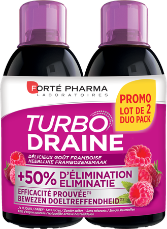 Turbodraine Framboos Duo 2x500ml 1