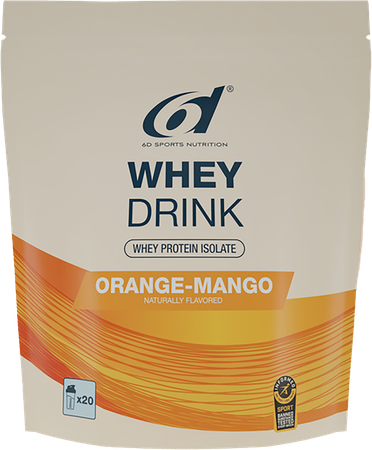6d Whey Drink Orange&mango Pdr 480g 1