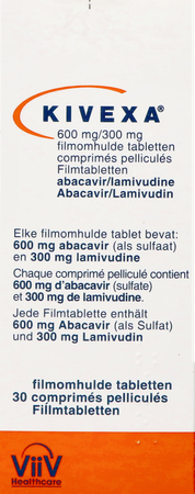 Kivexa Abacus 600mg/300mg Filmomh Tabl 30 3