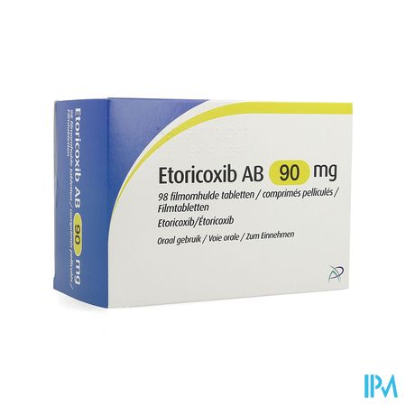 Etoricoxib Ab 90mg Comp Pell 98 X 90mg