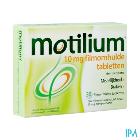 Motilium 10mg Filmomh Tabl 30 X 10mg