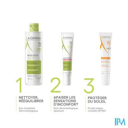 Aderma Biology Soin Dermatologique Apaisant 40ml 13