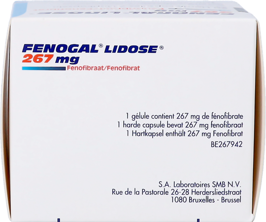 Fenogal Lidose Caps 90 X 267mg 7