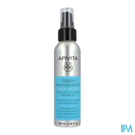 Apivita Face Water Bergthee A/oxid.&refresh. 100ml 1