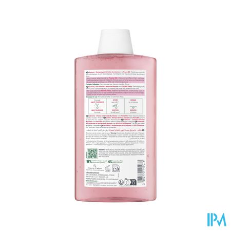 Klorane Capil. Sh Pioenroos Bio 400ml 1