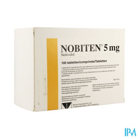 NOBITEN 100 COMP 5 MG UD