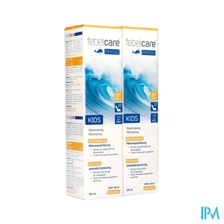 Febelcare Physio Spray Iso Kids 125ml 2e 1/2 Prijs