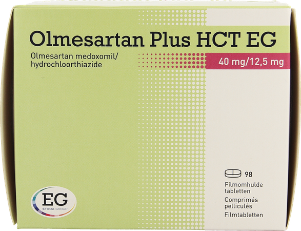 Olmesartan Plus Hct EG 40Mg/12,5Mg Comp Pell  98 1