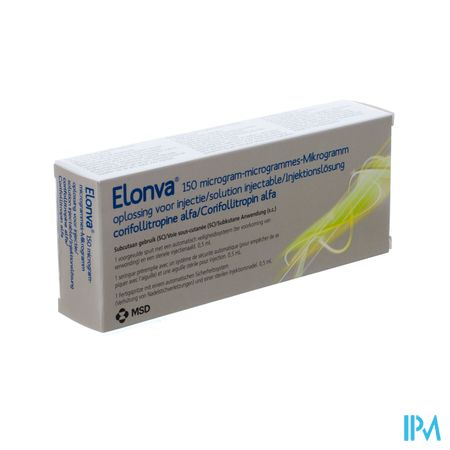 Elonva Voorgev Spuit 0,5ml 150 Mcg