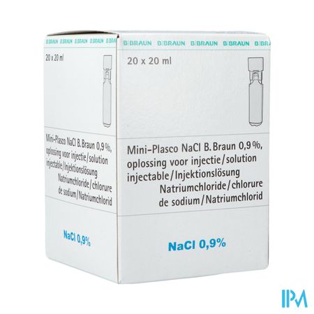 Mini Plasco Nacl 0,9 % Amp20x20ml