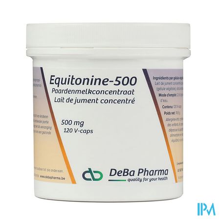 Equitonine V-caps 120x500mg Deba 1