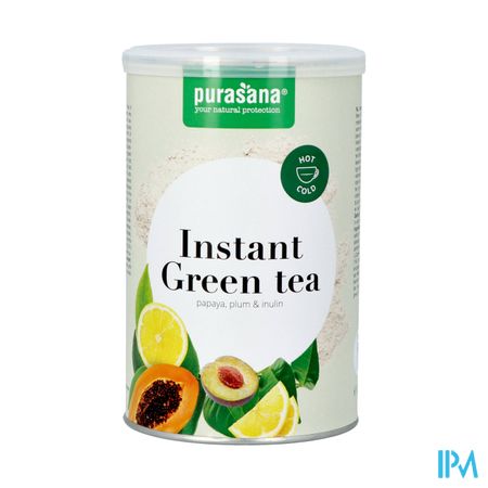 Plantapol Green Tea Instant Papaya Pruim Pdr 200g