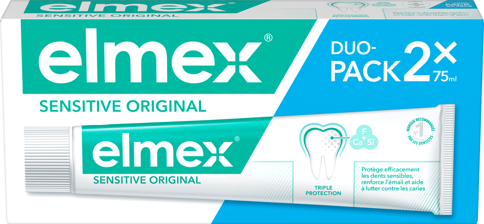 Elmex Sensitive Original Tandpasta Tube 2x75ml 4