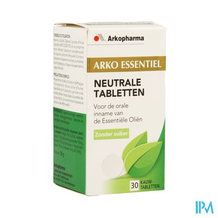 Arko Essentiel Neutrale Tabletten Kauwtabl 30